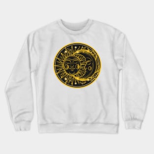 Celestial Symmetry Divinely Co-existing Crewneck Sweatshirt